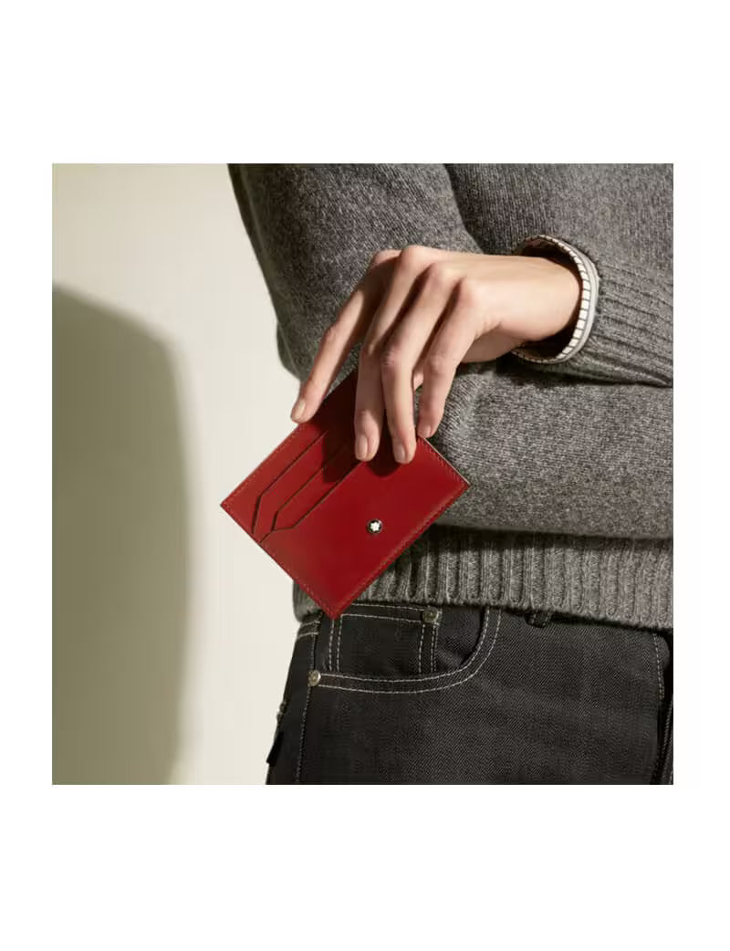 Montblanc Meisterstück 6 cc Card Holder Model# 198809