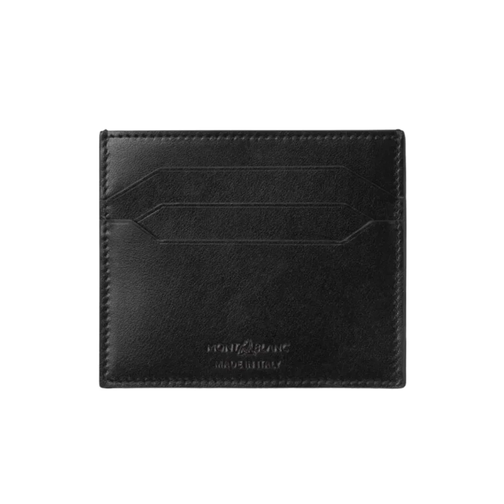 Montblanc Black Meisterstuck 3cc Card Holder Model#198299