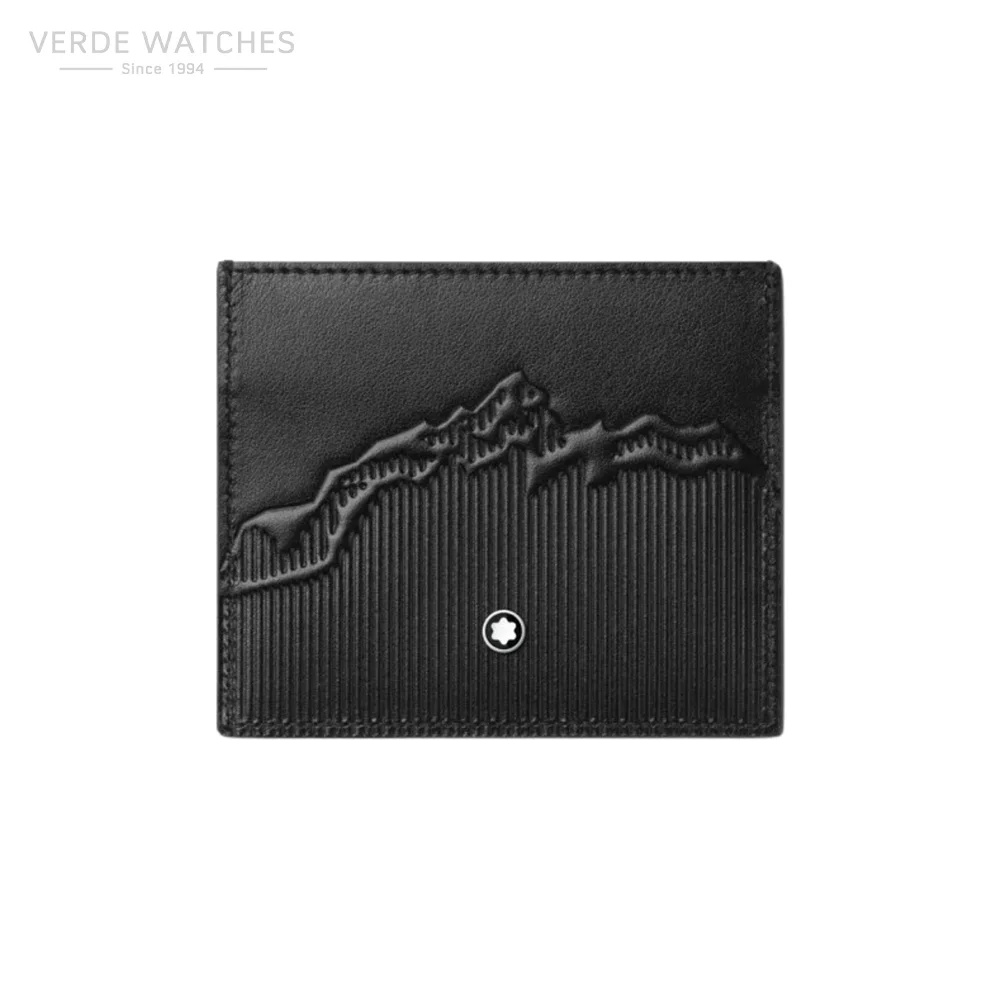Montblanc Black Meisterstuck 3cc Card Holder Model#198299