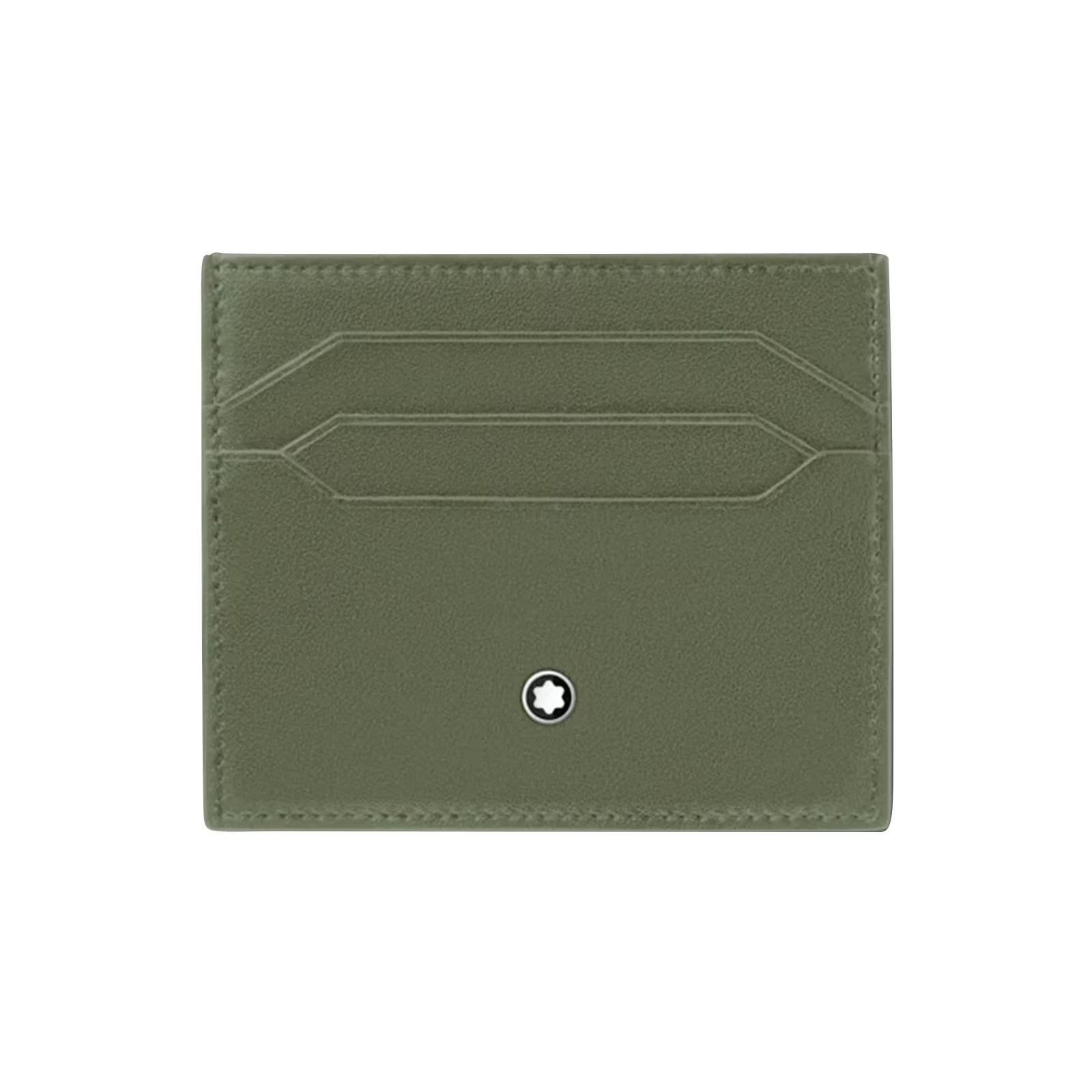 Montblanc Meisterstück Card Holder 6cc Green Model# 198325