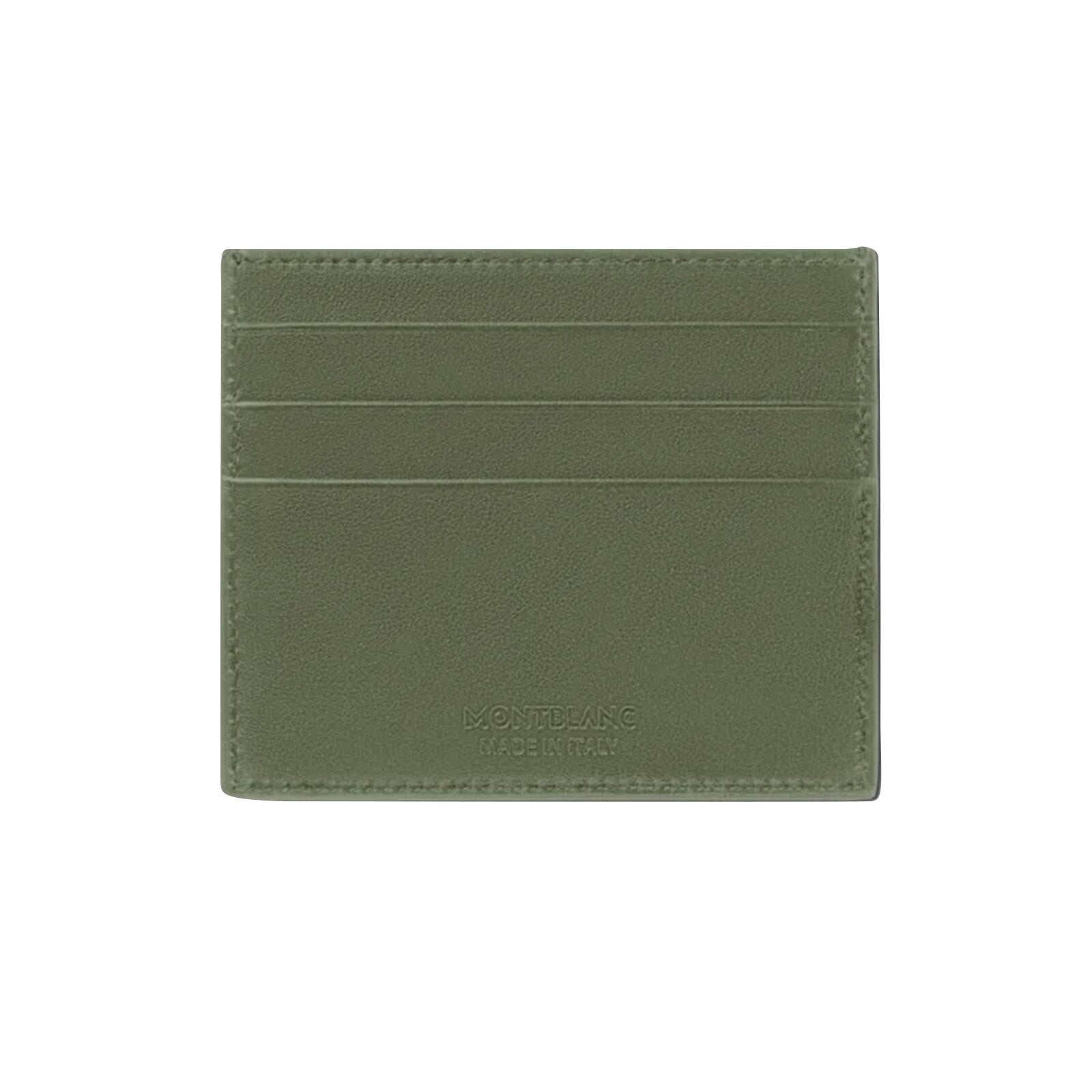 Montblanc Meisterstück Card Holder 6cc Green Model# 198325