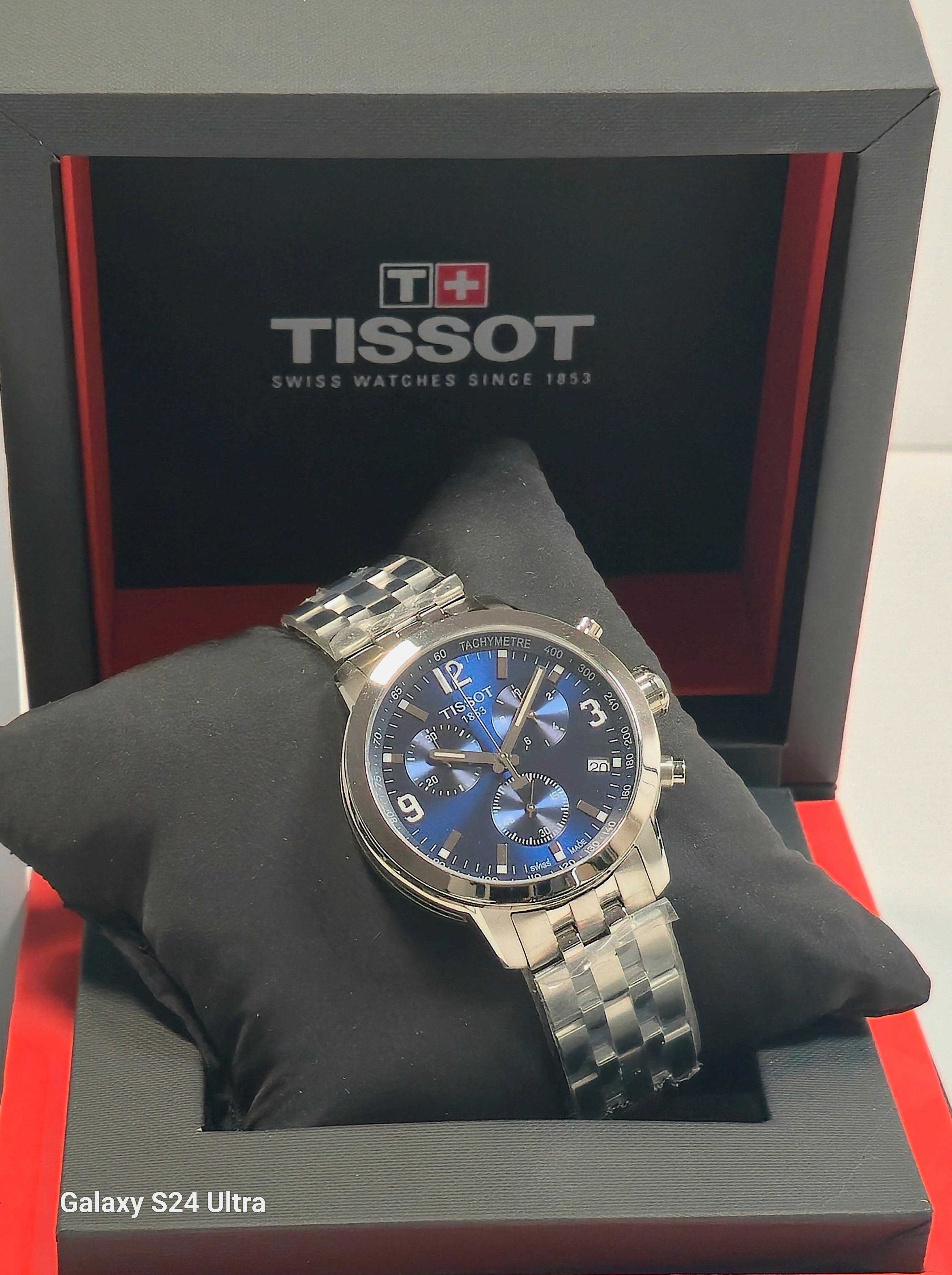 Tissot Prc 200 Navy Dial  	  T055.417.11.037.00