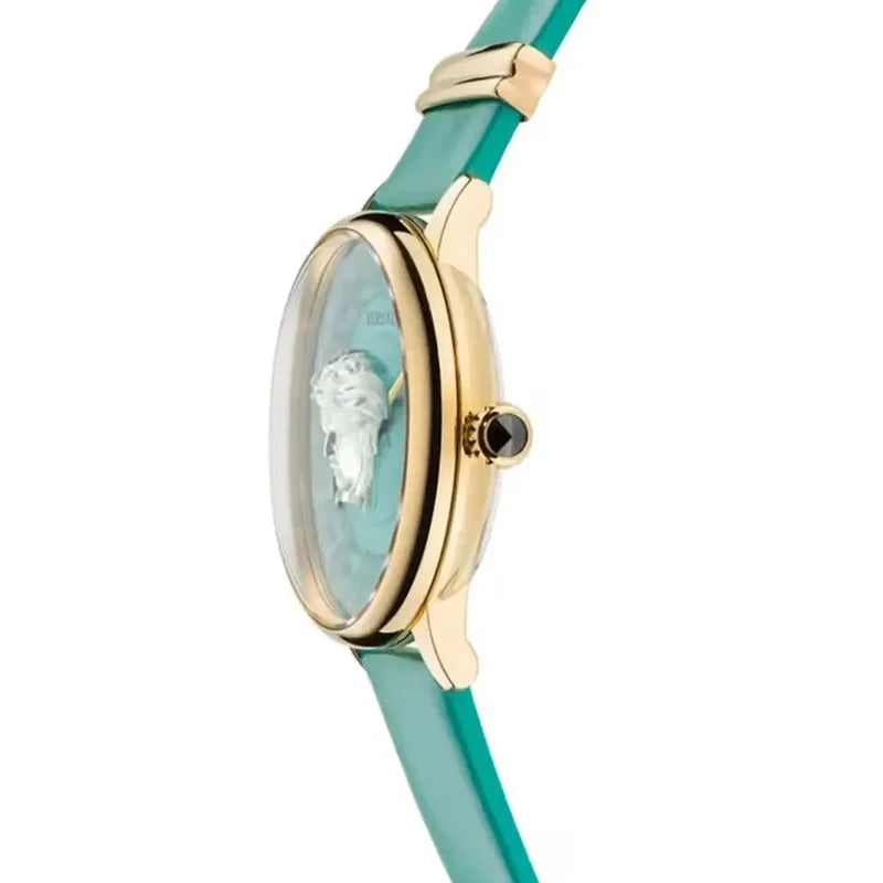 Versace Medusa Alchemy Ladies Green Watch Model# VE6F00723