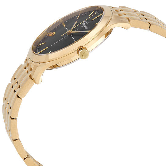 Salvatore Ferragamo Slim Quartz Black Dial Ladies Watch