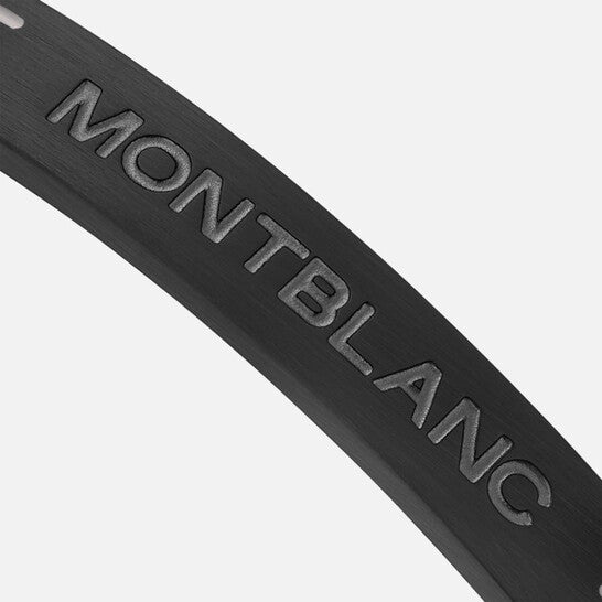 MontBlanc StarWalker Bangle in Steel and Lacquer, Size 63