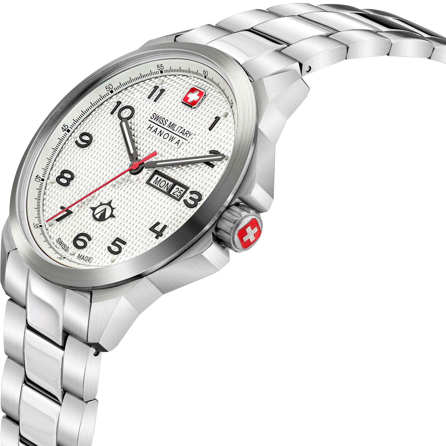 Swiss Military Hanowa Puma Silver gents watch | SMWGH2100302
