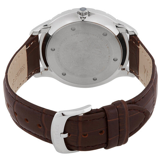 Versace Univers Quartz Silver Dial Men's Watch Item Model # VE2C00121